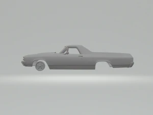 chevrolet el camino ss 1970 3D Print Model