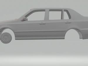 volkswagen jetta mk3 92 3D Print Model