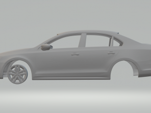 volkswagen jetta mk6f 15 3D Принт Модель
