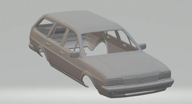 volkswagen passat santana quantum 3D Print Model .c4d .max .obj .3ds .fbx .stl .blend