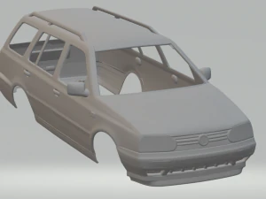 volkswagen golf variante mk3 Modello di stampa 3D