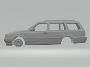 volkswagen golf variant mk3 3D प्रिंट मॉडल