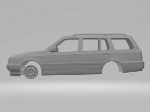 volkswagen golf variant mk3 3D Print Model