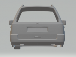 volkswagen golf variant mk3 3D प्रिंट मॉडल