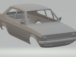 volkswagen derby mk1 1977 3D प्रिंट मॉडल
