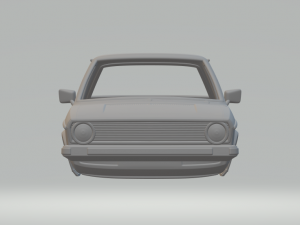 volkswagen derby mk1 1977 3D Baskı Modeli