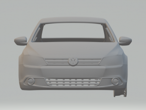 volkswagen jetta 2011 3D-printmodel