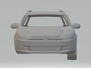 volkswagen golf variant 2010 3Dプリントモデル
