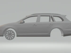 volkswagen golf variant 2010 3D Print Model