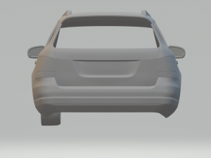 volkswagen golf variant 2010 3Dプリントモデル
