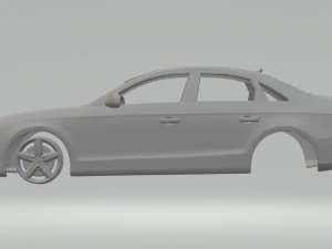 audi a4 sedan 3D Print Model