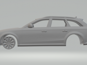 audi a4 allroad 3Dプリントモデル