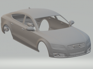 audi a7 sportback 2011 3D-printmodel