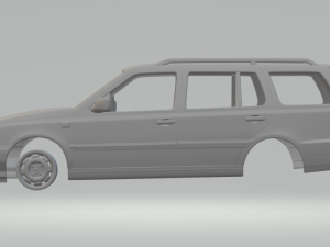 volkswagen golf mk3 variant Modelo de Impressão 3D