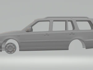 volkswagen golf mk3 variant 3D Print Model