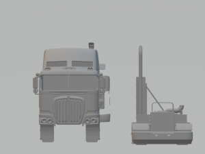Kenworth k200 tractor truck 2010 3D Print Model