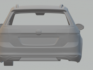 volkswagen golf mk7 variant 3D 打印模型