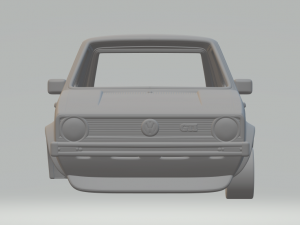 volkswagen golf mk1 gti 75 3D Print Model