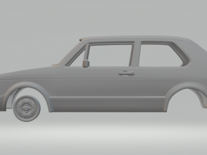 volkswagen golf mk1 gti 75 3D Print Model