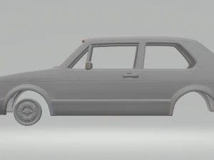 volkswagen golf mk1 gti 75 3D Print Model