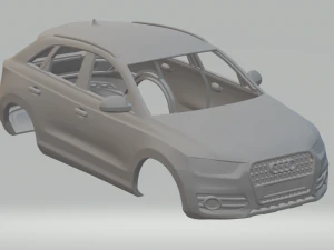 Audi q3 3D Baskı Modeli