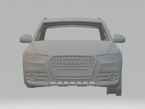 audi q3 Model do druku 3D