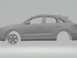 audi q3 Model do druku 3D