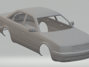 audi 100 c4 1991 3D 프린트 모델