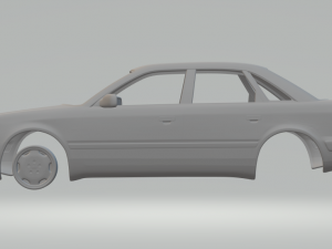 audi 100 c4 1991 3D-printmodel