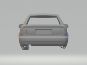 audi 100 c4 1991 3D-printmodel