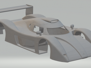 toyota gt-one 3Dプリントモデル