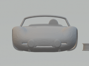 porsche 718 spyder rs 3Dプリントモデル