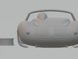 porsche 718 spyder rs 3D Print Model