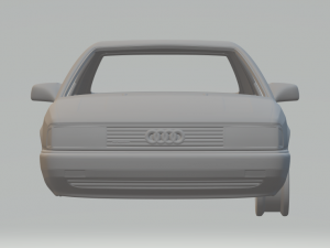 audi 200 sedan 1983 3D Print Model