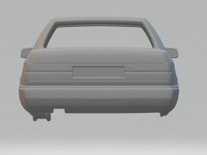 audi 200 sedan 1983 3D Print Model
