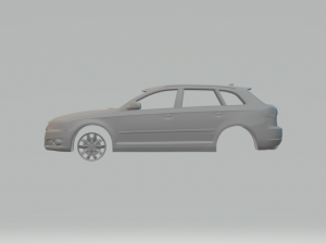 audi a3 sportback 3D 打印模型