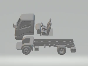toyota hiace truck 3D Print Model