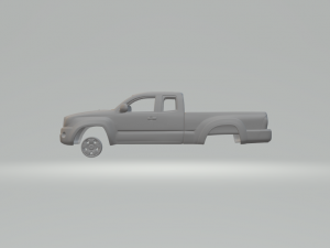 toyota tacoma access cab 11 Modelo de Impressão 3D