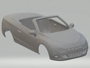 renault megane kabriolet Model do druku 3D