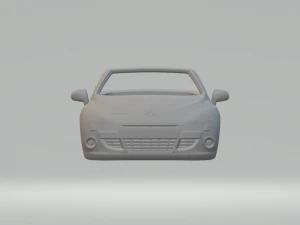 renault megane cabriolet 3D Print Model