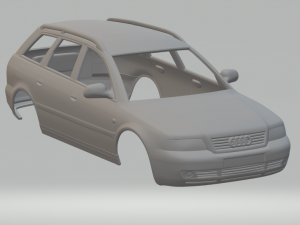 audi a4 avant mk1 1993-2000 3Dプリントモデル