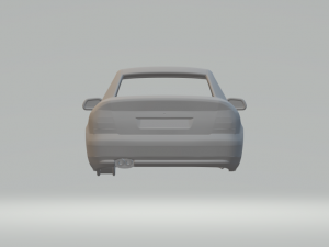 audi a4 sedan mk1 1993-2000 3D Baskı Modeli