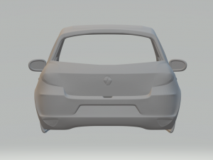 renault clio hatch 3D 프린트 모델