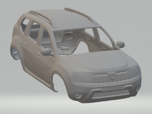 dacia duster Modèles 3D en vedette