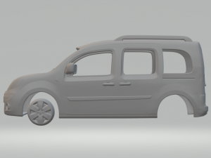 renault kangoo 2010 Modelo de Impressão 3D