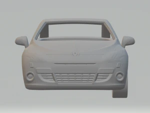 renault megane coupe 3D Print Model