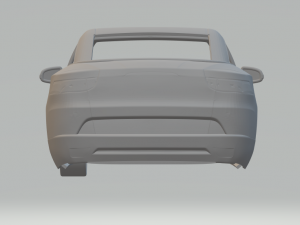 renault megane coupe 3D 프린트 모델