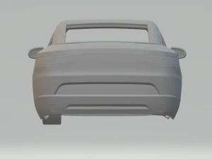 renault megane coupe 3D Print Model