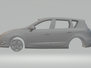 renault scenic 2010 Modelo de impresión 3D