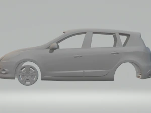 renault scenic 2010 3D Print Model